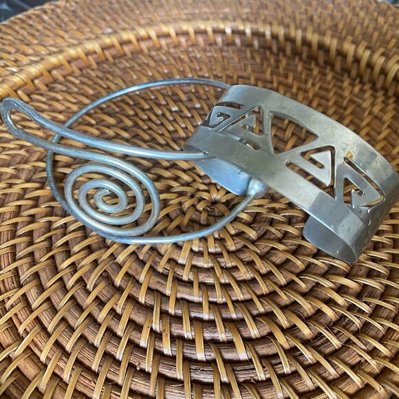 439-You ARM Strong and Beautiful Vintage Arm-let and Bracelet Combo❤ - Picture 7 of 12